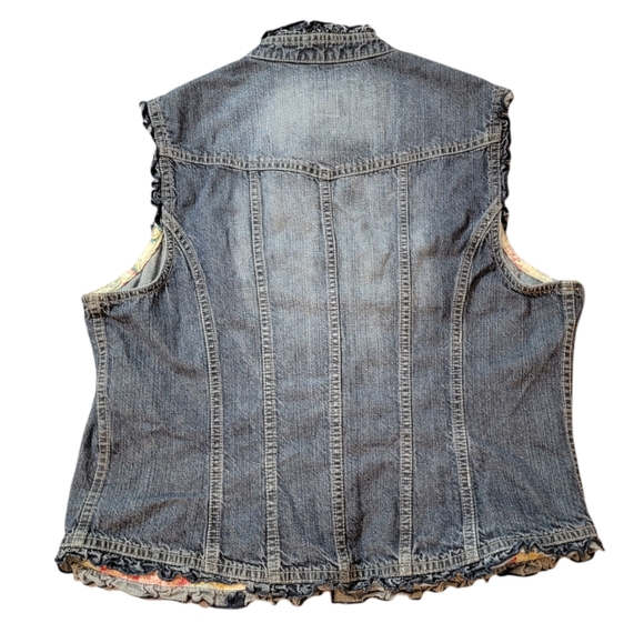 Jones wear Jeans women's vest. T15 - Picture 5 of 8